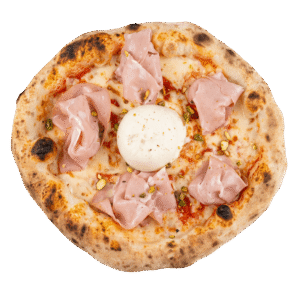 Pizza Mortadella e Burrata