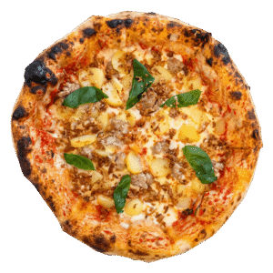 Pizza Patate e Salciccia