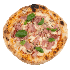 Pizza Prosciutto e Funghi