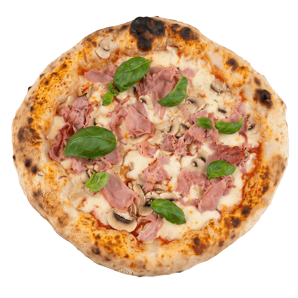 Pizza Prosciutto e Funghi