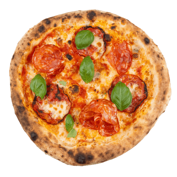 Pizza Salami e Gorgonzola
